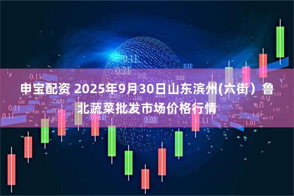 申宝配资 2025年9月30日山东滨州(六街）鲁北蔬菜批发市场价格行情